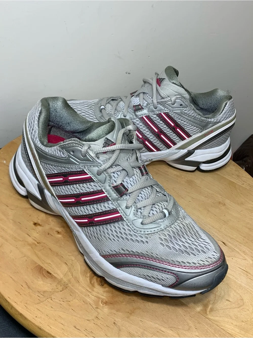 adidas Supernova Running Shoes Gray Prink Adiprene Sz 7.5 Athletic Y2K - Picture 16 of 16